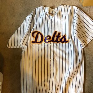 Delta Tau Delta baseball jersey